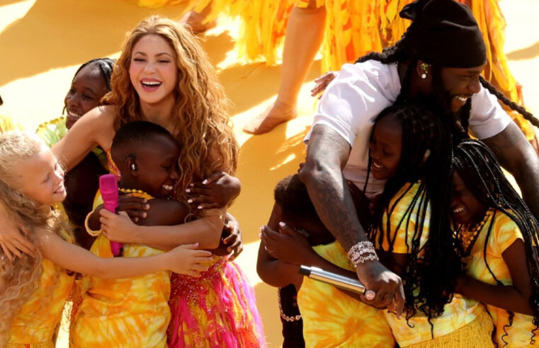 Shakira сподели сцената на FIFA World Cup 2026 с Triplets Ghetto Kids
